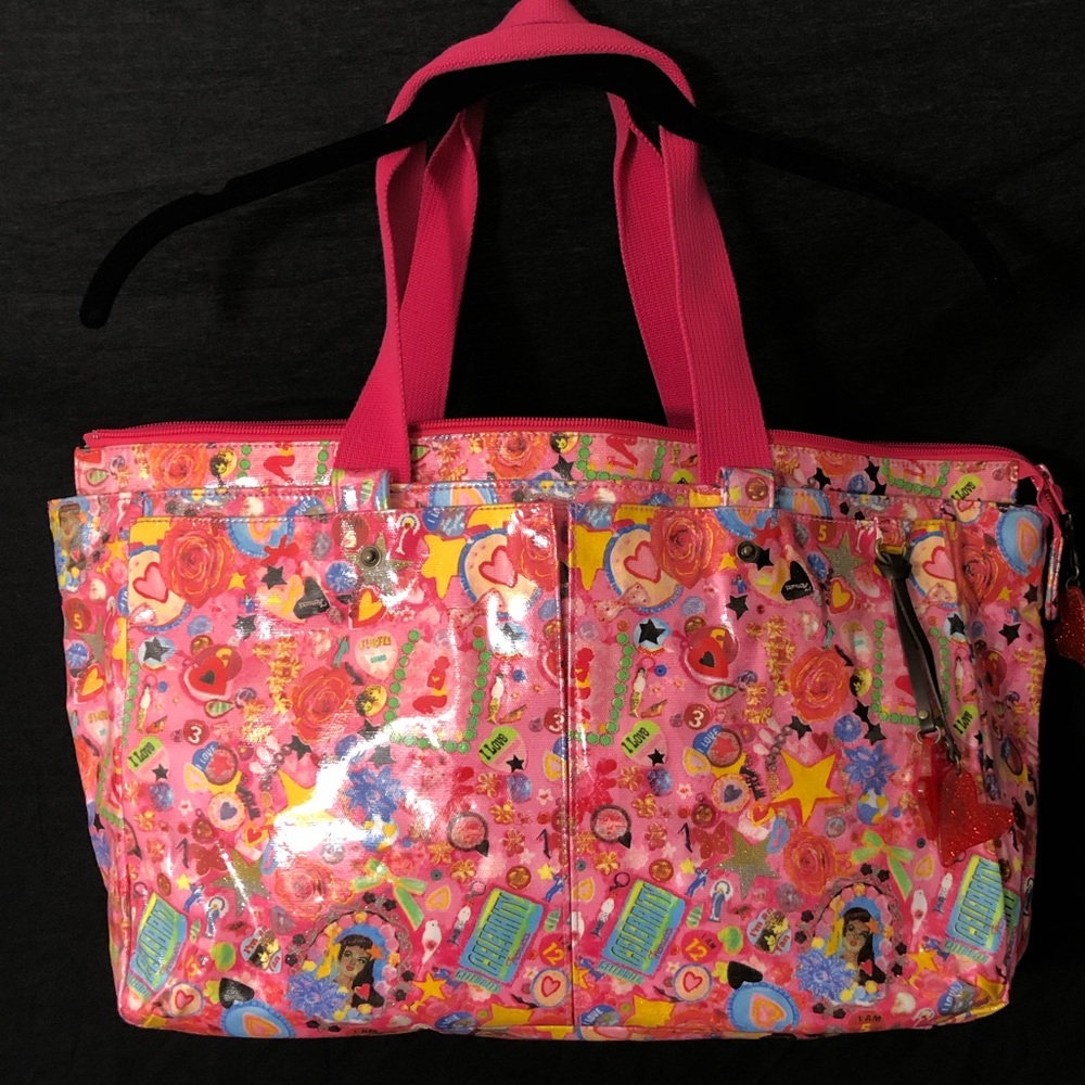 Fiorucci Graphic Tote Bag Large Beautiful new